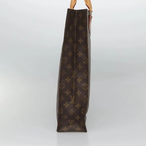 LOUIS VUITTON Monogram Sac Plat Hand Bag M51140 LV Auth 120846 - Picture 6 of 16